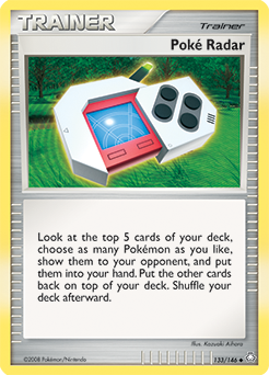 Poké Radar - Legends Awakened - #133 - Pokemon TCG card