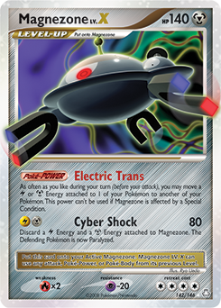 Magnezone LV.X #142 Magnezone LV.X - Legends Awakened - #142 - Pokemon TCG card