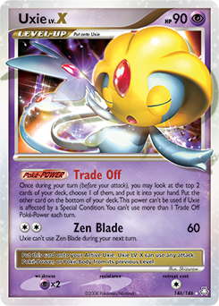 Uxie LV.X #146 Uxie LV.X - Legends Awakened - #146 - Pokemon TCG card