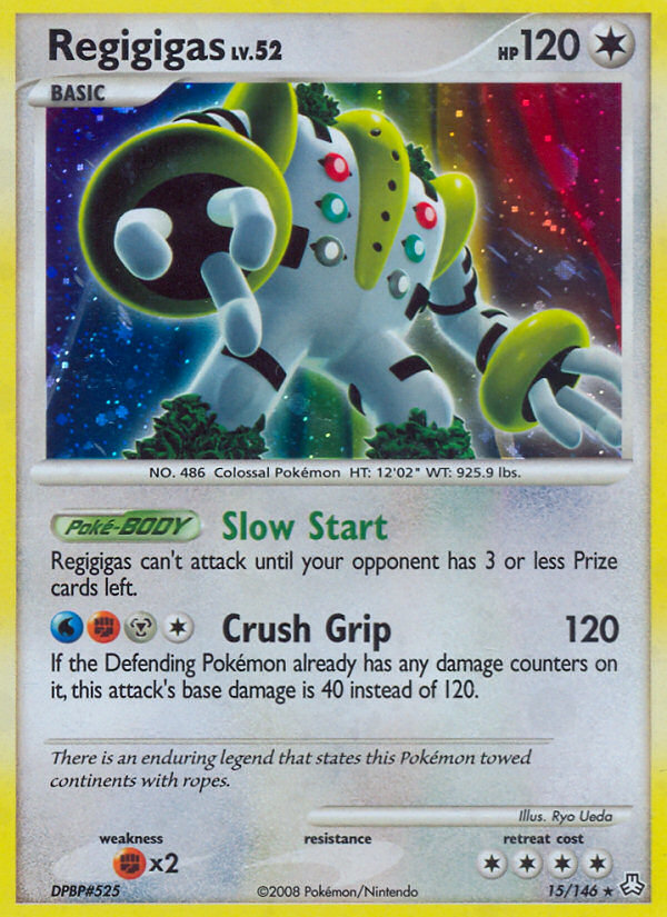 Regigigas - Legends Awakened - #15 - Pokemon TCG card