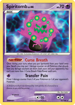 Spiritomb #16 Spiritomb - Legends Awakened - #16 - Pokemon TCG card
