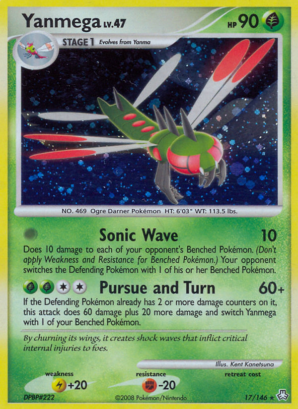 Yanmega - Legends Awakened - #17 - Pokemon TCG card