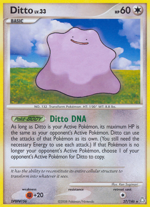 Ditto - Legends Awakened - #27 - Pokemon TCG card
