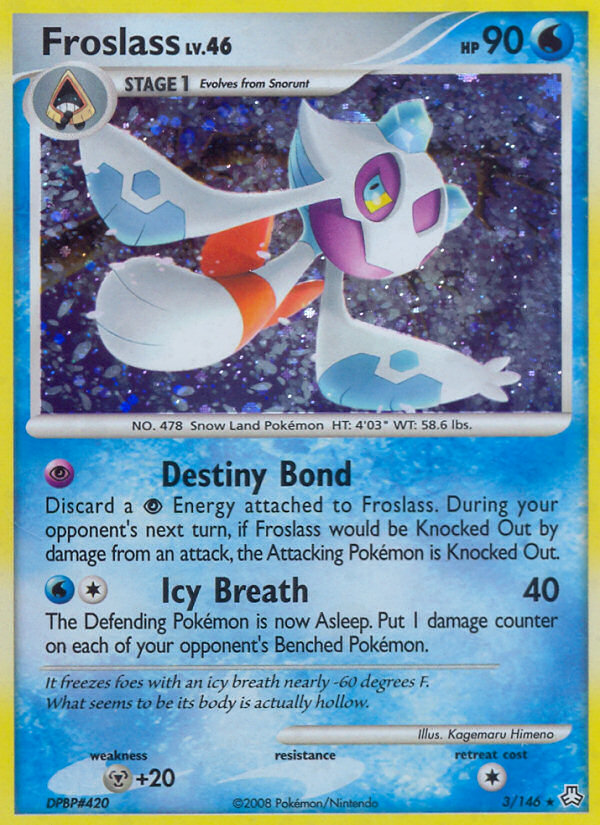 Froslass - Legends Awakened - #3 - Pokemon TCG card