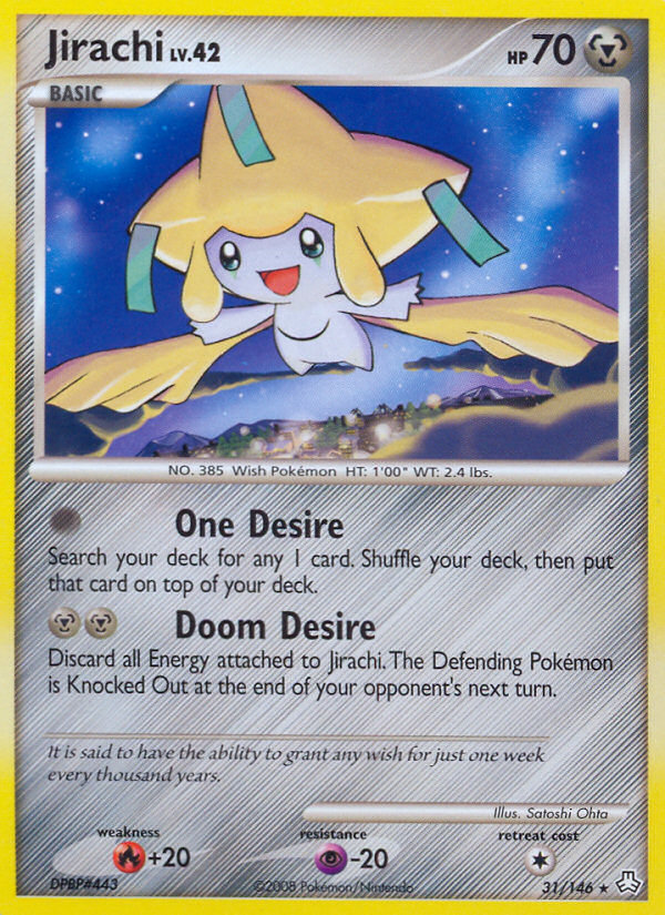 Jirachi - Legends Awakened - #31 - Pokemon TCG card