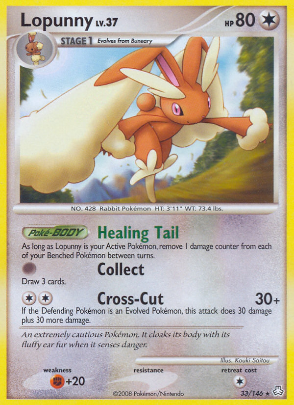 Lopunny - Legends Awakened - #33 - Pokemon TCG card