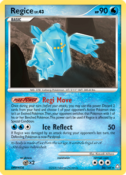 Regice #36 Regice - Legends Awakened - #36 - Pokemon TCG card