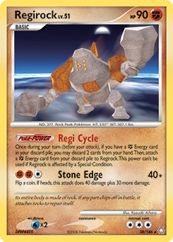 Regirock - Legends Awakened - #38 - Pokemon TCG card