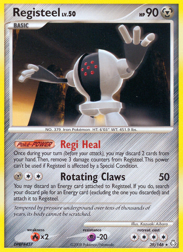Registeel - Legends Awakened - #39 - Pokemon TCG card