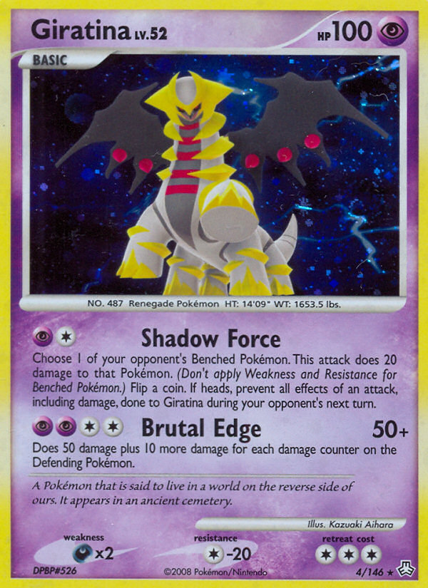 Giratina - Legends Awakened - #4 - Pokemon TCG card