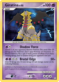 Giratina - Legends Awakened - #4 - Pokemon TCG card