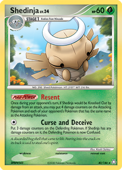 Shedinja - Legends Awakened - #40 - Pokemon TCG card