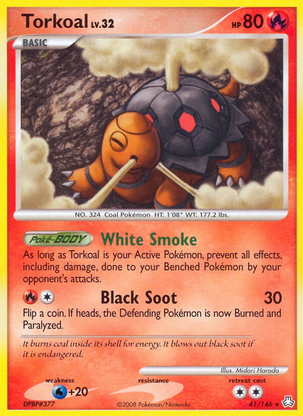 Torkoal - Legends Awakened - #41 - Pokemon TCG card