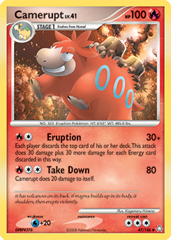 Camerupt - Legends Awakened - #47 - Pokemon TCG card