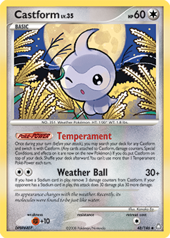 Castform - Legends Awakened - #48 - Pokemon TCG card
