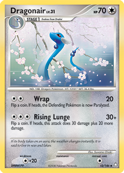 Dragonair #52 Dragonair - Legends Awakened - #52 - Pokemon TCG card