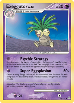 Exeggutor - Legends Awakened - #54 - Pokemon TCG card