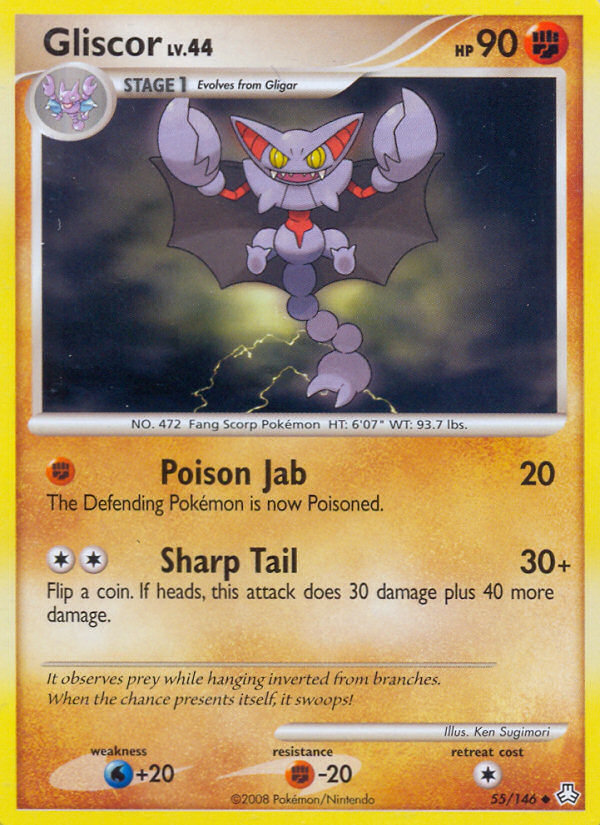 Gliscor - Legends Awakened - #55 - Pokemon TCG card