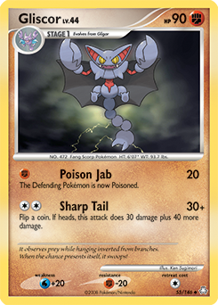 Gliscor - Legends Awakened - #55 - Pokemon TCG card