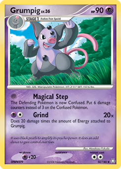 Grumpig #56 Grumpig - Legends Awakened - #56 - Pokemon TCG card