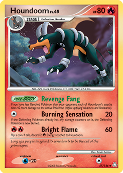 Houndoom - Legends Awakened - #57 - Pokemon TCG card