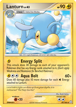 Lanturn - Legends Awakened - #59 - Pokemon TCG card
