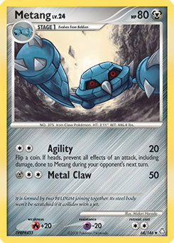 Metang - Legends Awakened - #64 - Pokemon TCG card