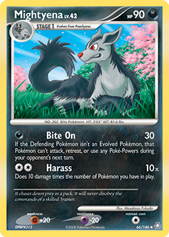 Mightyena #66 Mightyena - Legends Awakened - #66 - Pokemon TCG card