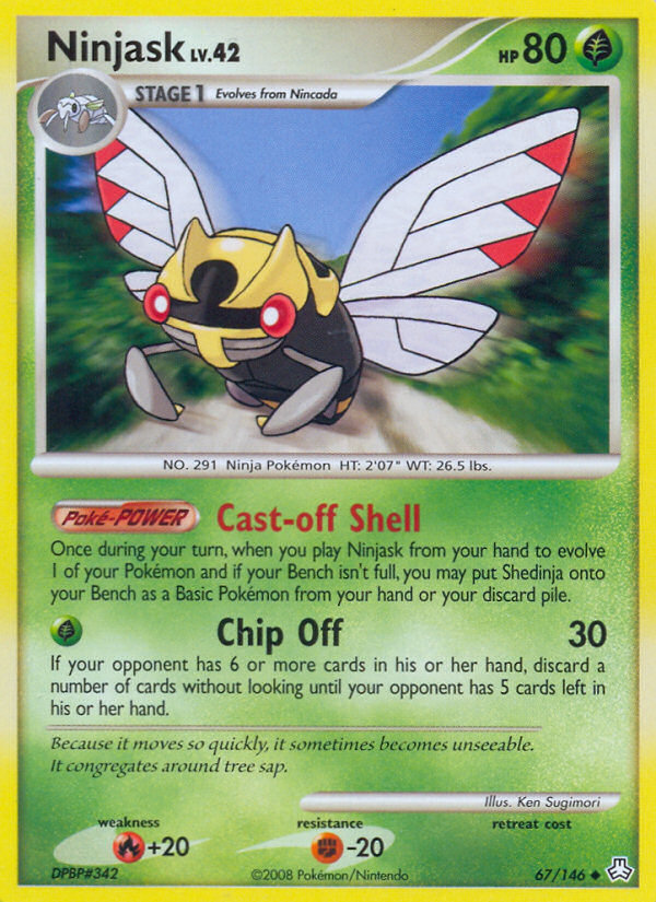 Ninjask - Legends Awakened - #67 - Pokemon TCG card