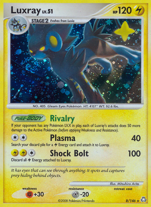Luxray - Legends Awakened - #8 - Pokemon TCG card