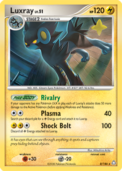 Luxray #8 Luxray - Legends Awakened - #8 - Pokemon TCG card