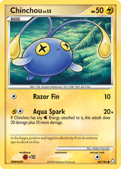 Chinchou #88 Chinchou - Legends Awakened - #88 - Pokemon TCG card