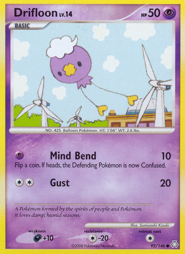 Drifloon - Legends Awakened - #92 - Pokemon TCG card