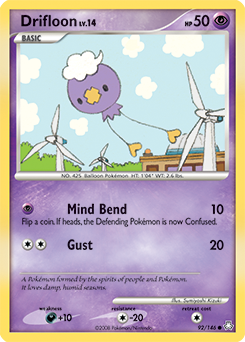 Drifloon #92 Drifloon - Legends Awakened - #92 - Pokemon TCG card