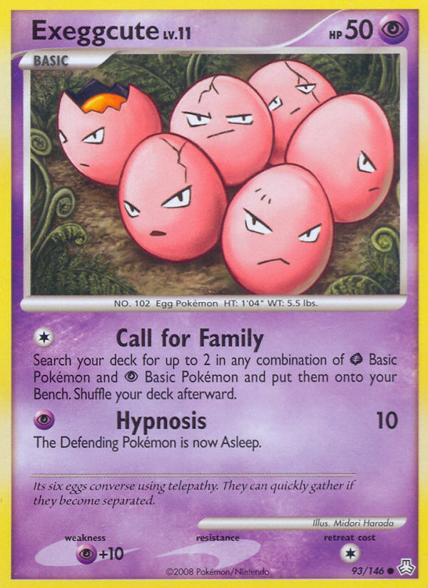 Exeggcute - Legends Awakened - #93 - Pokemon TCG card