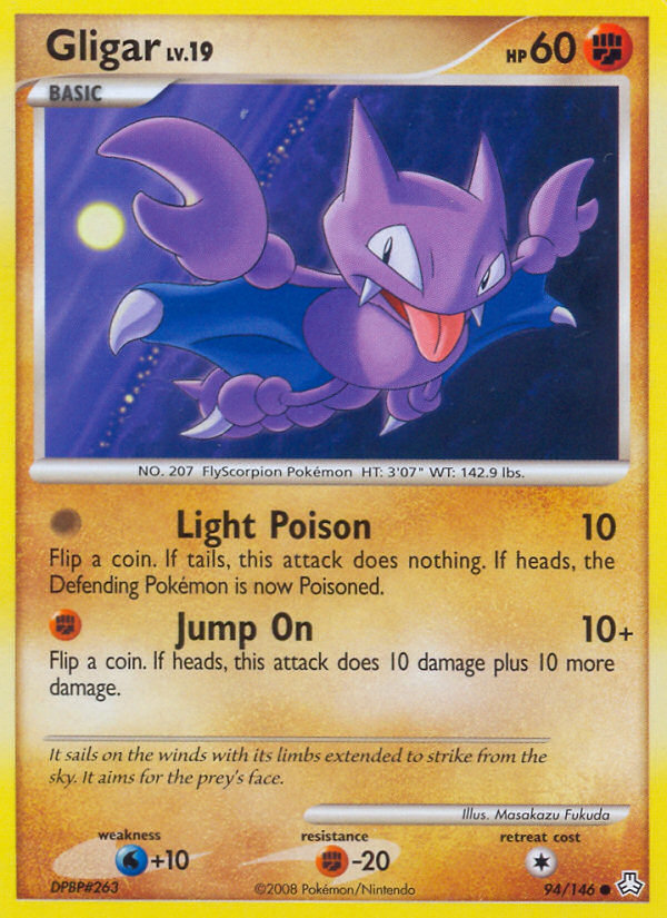Gligar - Legends Awakened - #94 - Pokemon TCG card