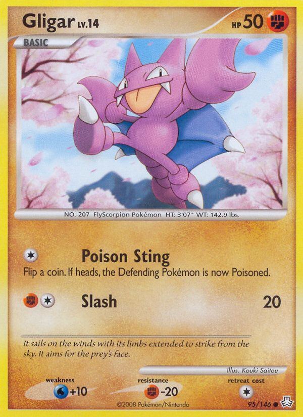 Gligar - Legends Awakened - #95 - Pokemon TCG card