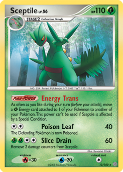 Sceptile - Stormfront - #10 - Pokemon TCG card