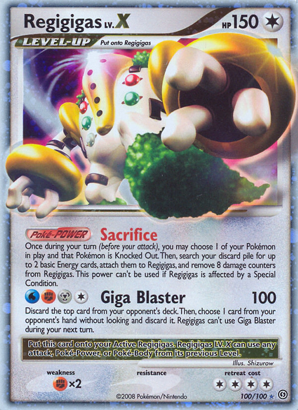 Regigigas LV.X - Stormfront - #100 - Pokemon TCG card