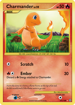 Charmander #101 Charmander - Stormfront - #101 - Pokemon TCG card