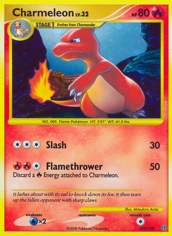 Charmeleon - Stormfront - #102 - Pokemon TCG card