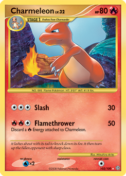 Charmeleon - Stormfront - #102 - Pokemon TCG card