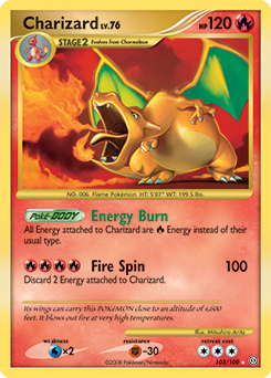 Charizard - Stormfront - #103 - Pokemon TCG card