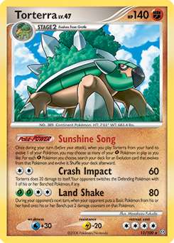 Torterra #11 Torterra - Stormfront - #11 - Pokemon TCG card