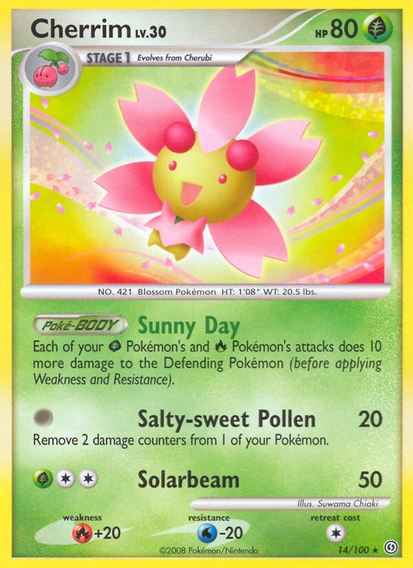 Cherrim - Stormfront - #14 - Pokemon TCG card