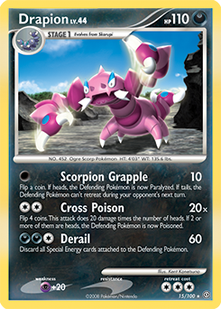 Drapion - Stormfront - #15 - Pokemon TCG card