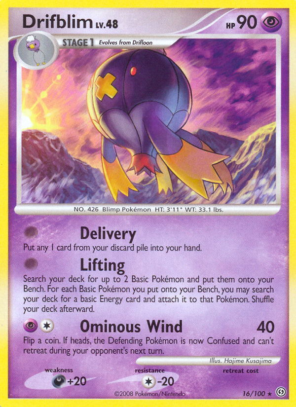 Drifblim - Stormfront - #16 - Pokemon TCG card