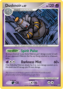 Dusknoir #17 Dusknoir - Stormfront - #17 - Pokemon TCG card