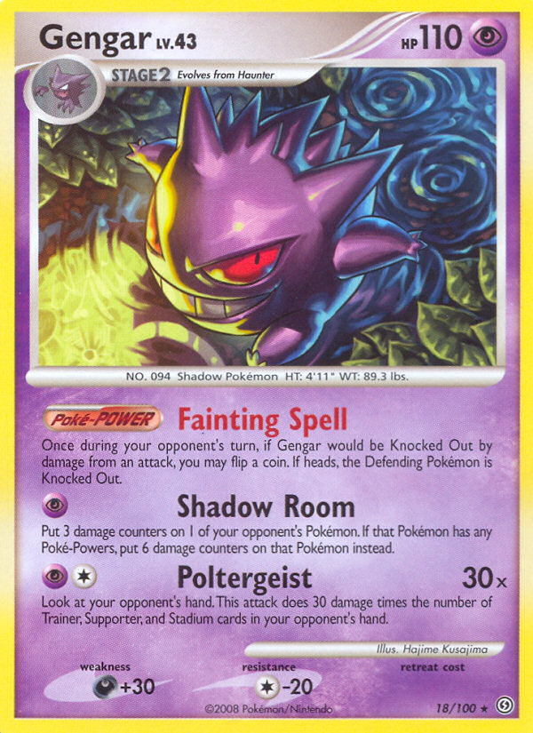 Gengar - Stormfront - #18 - Pokemon TCG card