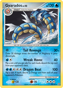 Gyarados #19 Gyarados - Stormfront - #19 - Pokemon TCG card
